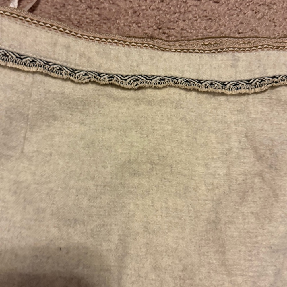 NWT Gap women's size 12 Aline wool blend skirt casual beige neutral - Picture 3 of 3